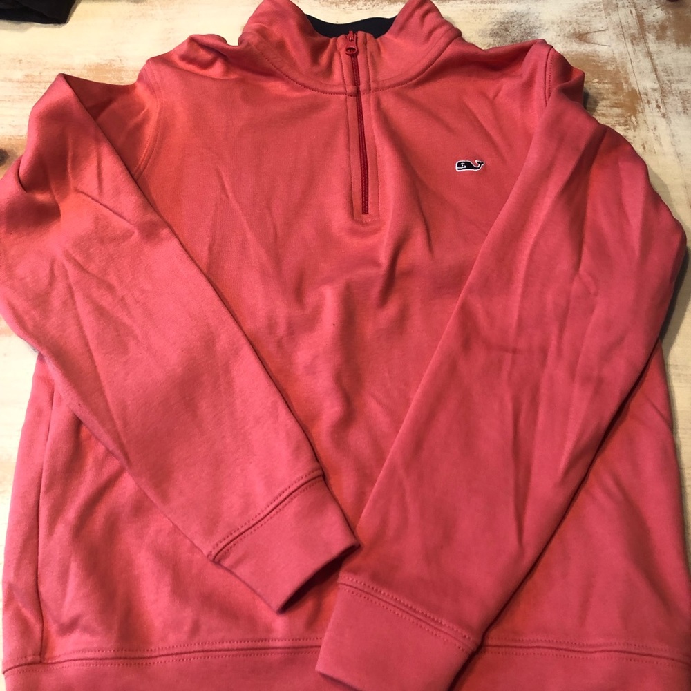 Boys Vineyard Vines half zip pullover size M(12)
